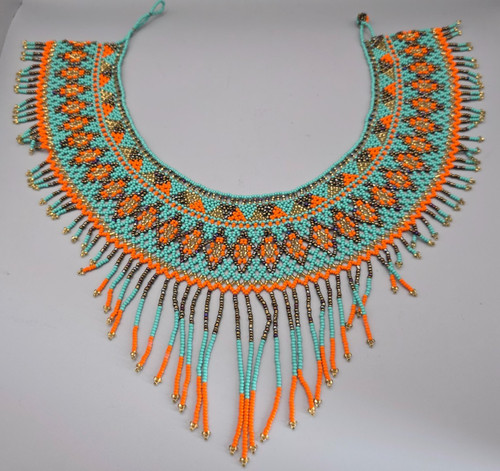 Indianer ethno halskette - ethno,