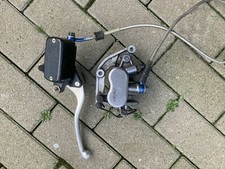 Bremspumpe Bremszylinder Stahlflexleitung Handbremspumpe für Honda HAWK GT 647