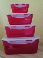 4 x Lock Lock Dosen SET BEERE - 170 / 550ml/ 1,2l/ 2,1l - Behälter-Set