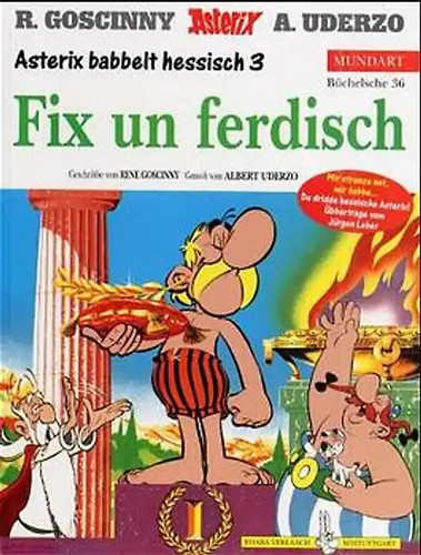 Asterix mundart hessisch iii - mundart,