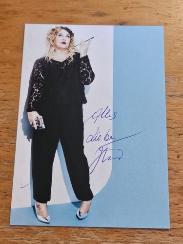 Handsignierte autogrammkarte - handsignierte,