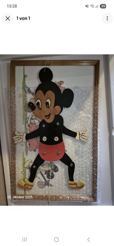 Hampelmann aus holz mickey - hampelmann,