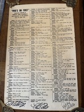 Who’s On First Abbott And