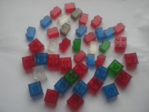 43x lego 3065 3033 - 1x2, 2x2