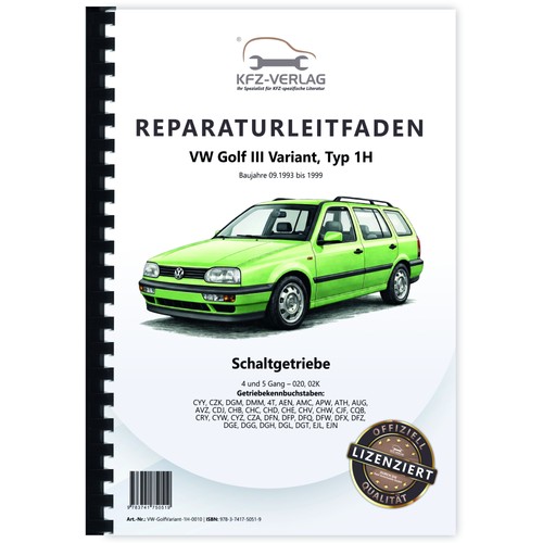 Golf variant 1993 - 3, 1h