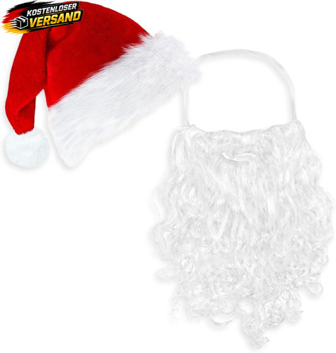 Weihnachtsmann kostümzubehör - weihnachtsmann,