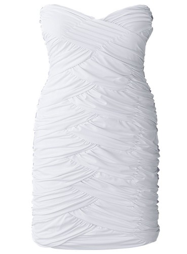 Bandeau kleid 34 - 32-34, weiß
