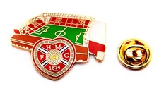 Heart midlothian pin - heart,