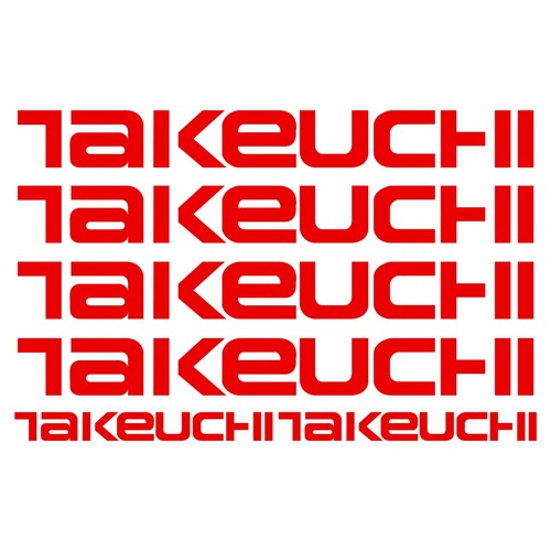 Takeuchi aufkleber sticker - aufkleber,