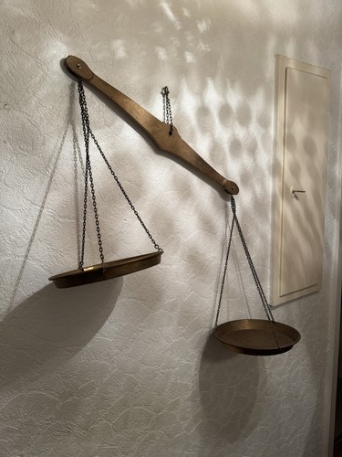 Antike balkenwaage aus - antike,