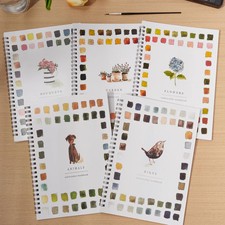 Aquarell Malbuch Vogel Motive