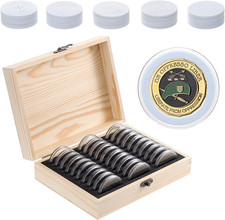Münzbox Aus Holz, Münzhalter