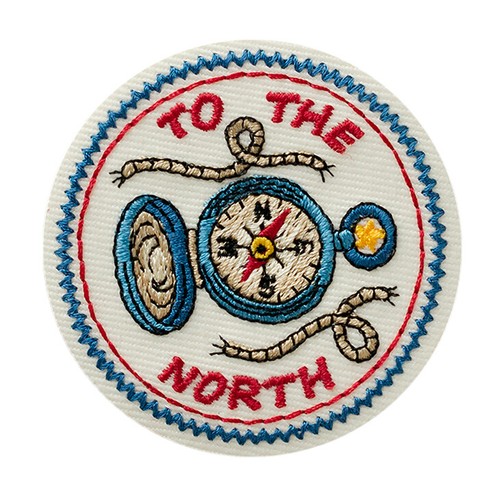 Aufbügler patch maritim - patch,