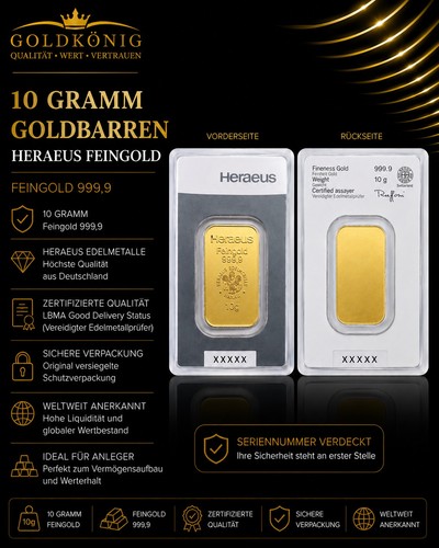 Goldbarren 10g gramm - goldbarren, 10g/gramm