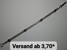 Armband Opal 925 Silber Panzer Kette 20 cm Franz Scheuerle