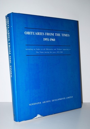 Obituaries from the - , times