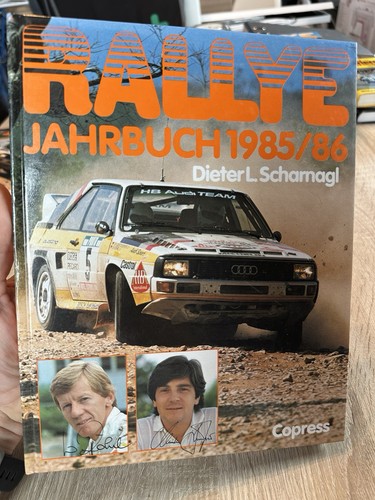 Rallye jahrbuch 1985 86 - "rallye,