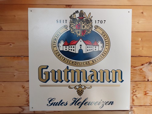 Gutmann werbeschild - gutmann,