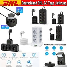 3-12 fach Steckdosenleiste