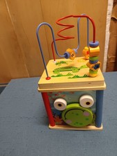 Motorikwürfel Holzspielzeug