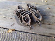 cast Iron pre unit Triumph cylinderhead ~1948 5T T100 version internal oil drain