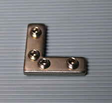 Gehrungsverbinder 90° Winkel Profilverbinder für Aluprofile Nut 8 Stahl 