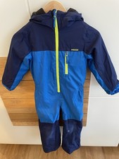 Ski Schnee Overall Einteiler Anzug Junge 105-114 Decathlon Blau