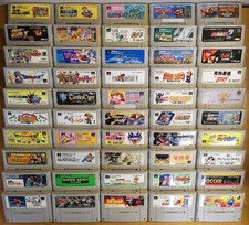 Super Famicom Spiele Lot x50 Mario Donkey Kong Nintendo NTSC-J SNES Japan SFC