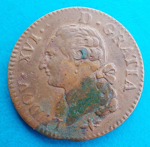 Louis xvi sol 1791 lyon - sol,