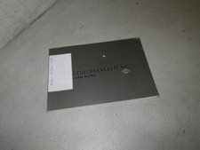 Bedienungsanleitung Bordmappe