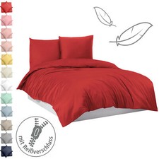 Luxus Flannel Feinbieber Bettwäsche Bettgarnitur Bettbezug 135x200cm 200x200cm