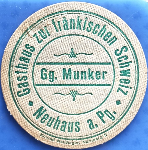 Alter bierdeckel gasthaus - alter,