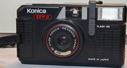 Konica efp kompaktkamera - kompaktkamera, 35