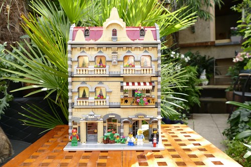 Lego city stadthaus modular - city,