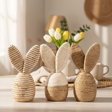 3er Set Osterhasen Deko