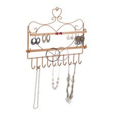 Wand Schmuckhalter Ohrringaufbewahrung Ketten Organizer Schmuckaufhänger Herz