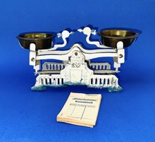 Sammlungsauflösung: Alte sehr schöne Schwanenwaage m Kassenblock- Kaufladen