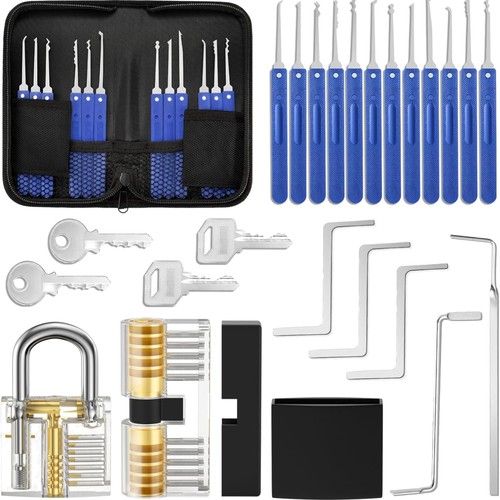 Lockpicking set tlg - 17-tlg., mit