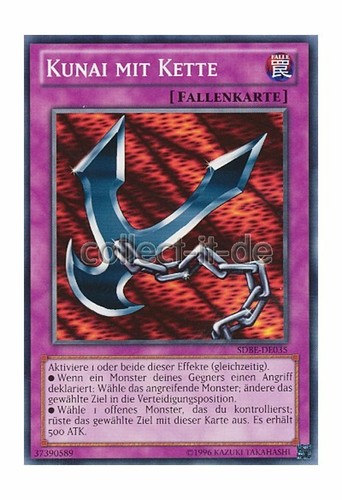 Yugioh sdbe de035 kunai mit - kunai,