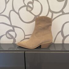 Bershka Cowboy Country Style Boot Stiefel Stiefeletten Boots 36 Braun Beige Neu