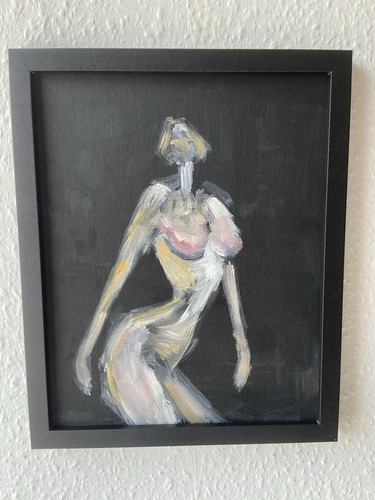 Oil painting abstract - oil,