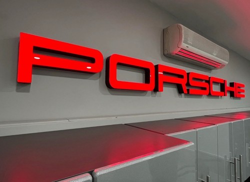 Porsche 310cm letter - porsche,