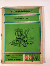 Fortschritt E280 Häcksler