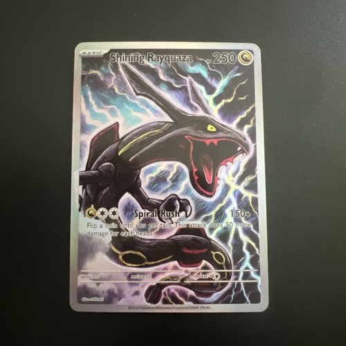 Pokémon shining rayquaza sar - pokémon,