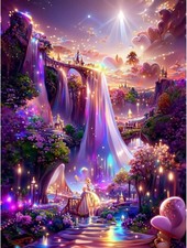 DAERLE Diamond Painting Erwachsene Wonderland 5D Diamant Painting Bilder Erwachs