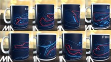 MotoGP Track Mug Circuit Map