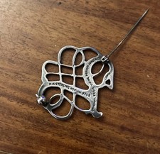 David Andersen 925 Silber Brosche aus Norwegen - Wikinger Saga Museums Kopie