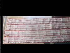 44080 4x antike Schrankborte