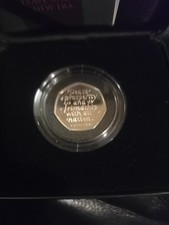2020 Austritt aus der Europäischen Union Silber PP 50p Münze COA & Boxed Royal Mint