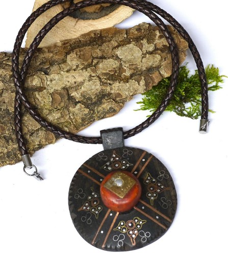 Tuareg schmuck lederkette - schmuck,